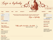 Tablet Screenshot of cajeubylinky.cz